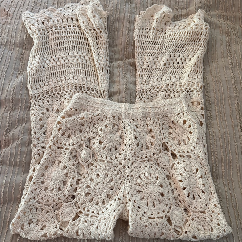 Akoia Swim Crochet Pants